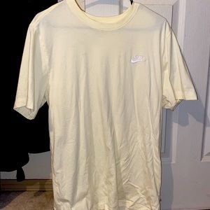 Yellow Nike tee